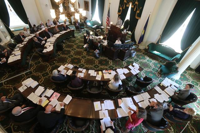 Le Sénat du Vermont mardi – KEVIN MCCALLUM