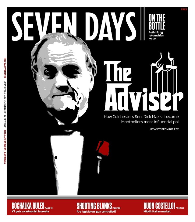La couverture du 26 janvier 2011 - SEVEN DAYS ©️ SEVEN DAYS
