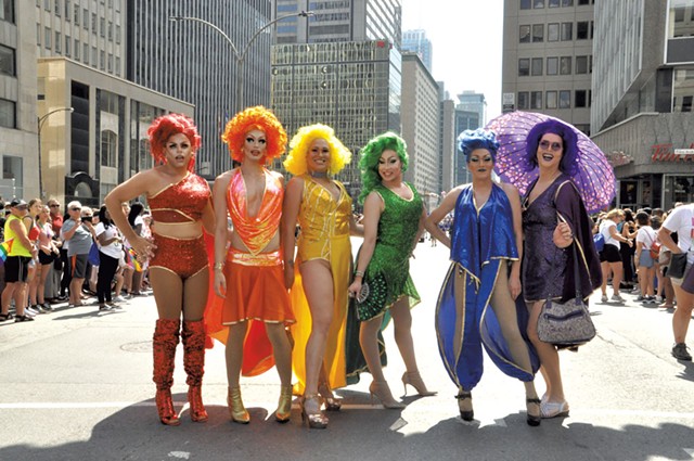 Fierté Montréal - AVEC LA COURTOISIE D'ANDRÉ BILODEAU