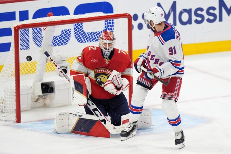 Alex Wennberg marque en prolongation et les Rangers dominent les Panthers 5-4 pour prendre la tête de la finale Est