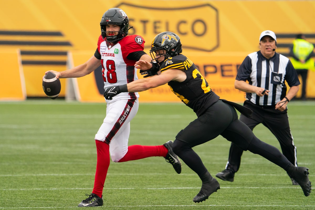 Dustin Crum mène les Rouge et Noir devant les Tiger-Cats 31-22 en pré-saison de la LCF