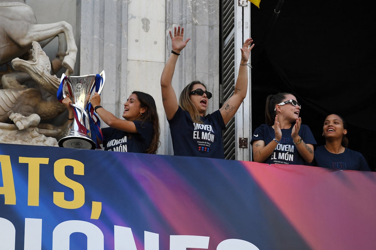 L'UEFA célèbre la croissance du football féminin alors que Barcelone remporte un autre trophée de la Ligue des champions féminine