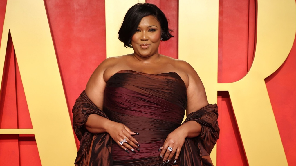 Lizzo posted a video of her reaction to the "South Park" episode. (Amy Sussman/Getty Images via CNN Newsource)