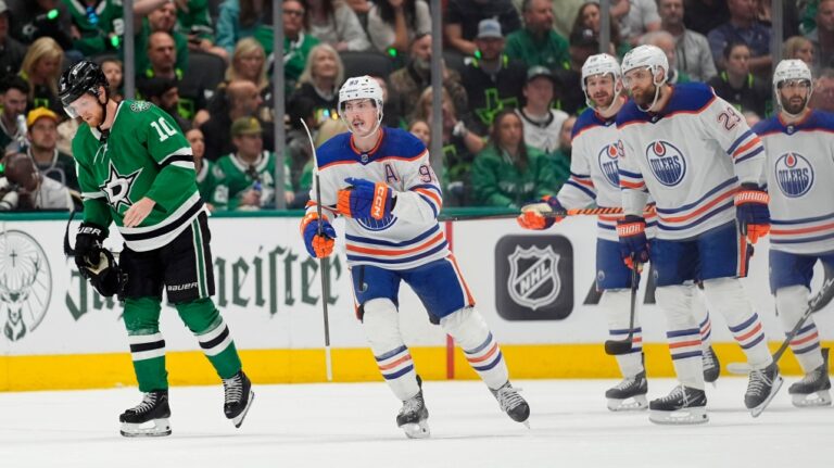 Les Oilers battent les Stars, à une victoire de leur place pour la Coupe Stanley