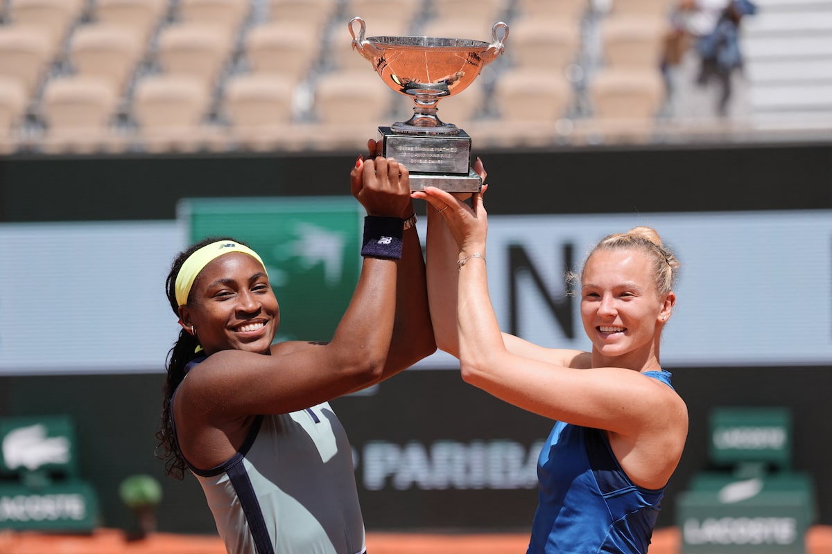 Coco Gauff remporte son premier titre du Grand Chelem en double à Roland-Garros