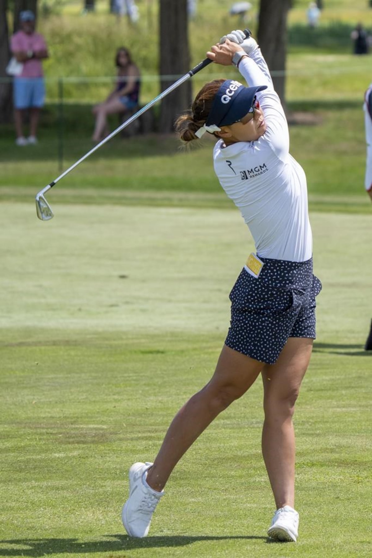 Jenny Shin prend une avance d'un coup dans la ronde finale de ShopRite LPGA Classic, cherchant sa première victoire depuis 2016