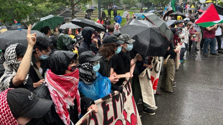 L'Université McGill fait une autre proposition pour s'installer dans un campement pro-palestinien