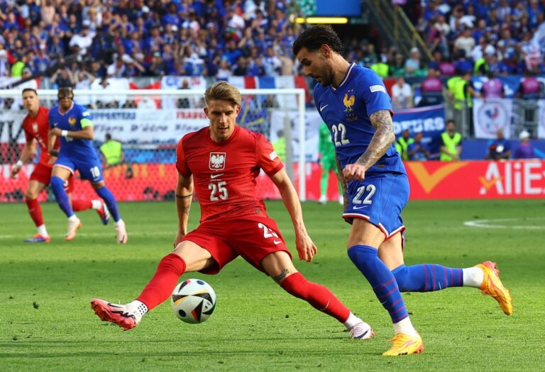 La France termine deuxième du groupe après avoir été tenue en échec 1-1 par la Pologne à l'Euro 2024
