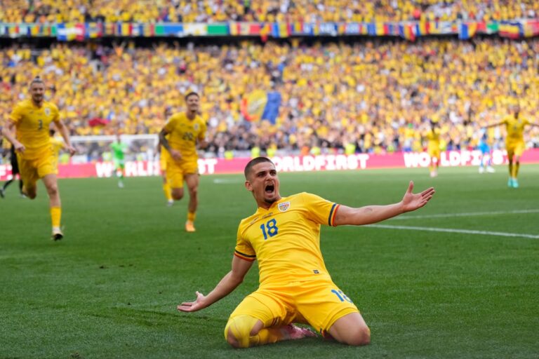 La Roumanie bat l'Ukraine 3-0 à l'Euro 2024 pour sa première victoire dans un tournoi majeur en 24 ans