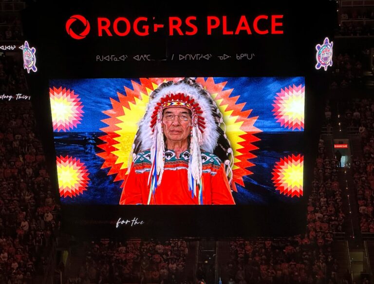 La sensibilisation des Oilers auprès de la communauté autochtone va au-delà de la vidéo de reconnaissance des terres d'avant-match