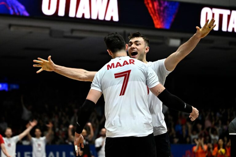 Le Canada bat l'Allemagne 3-0 dans la Ligue des Nations de volleyball masculin