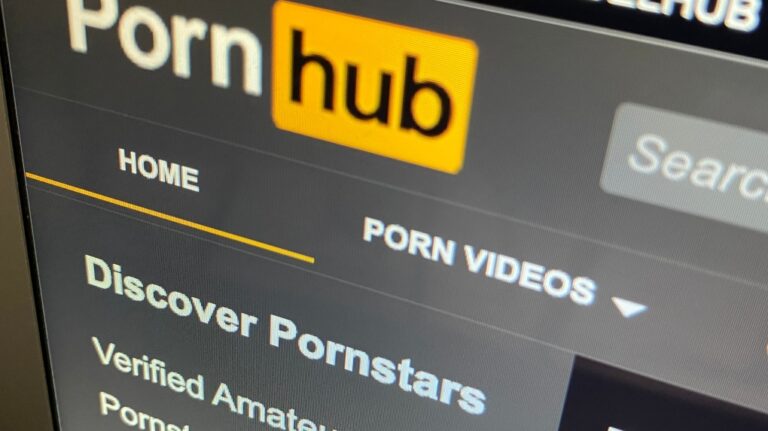 The Pornhub website is shown on a computer screen in Toronto on Wednesday, Dec. 16, 2020. (THE CANADIAN PRESS)