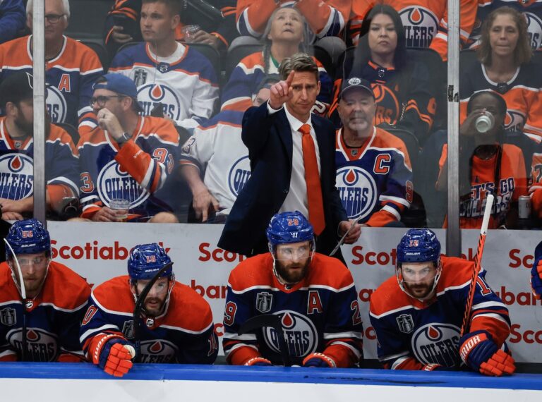 Le défi de Knoblauch donne un nouvel élan à la victoire finale d'Edmonton lors du sixième match de la Coupe