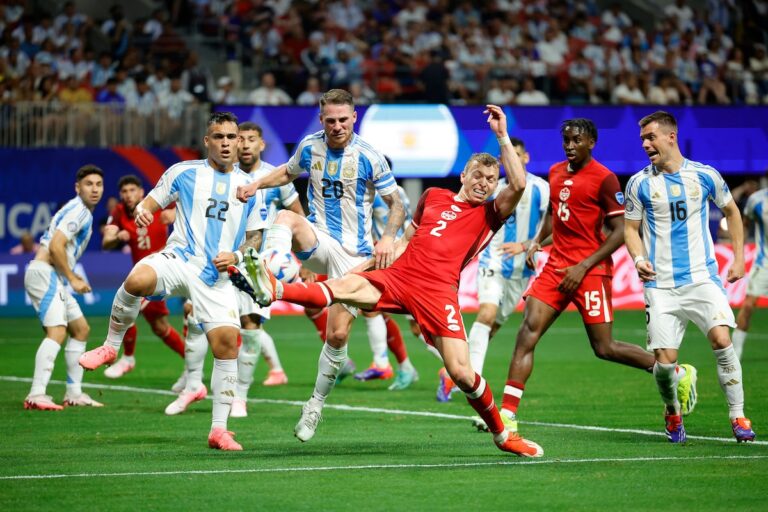 Le gardien du Canada fait le show mais le Canada s'incline quand même face à l'Argentine en Copa America