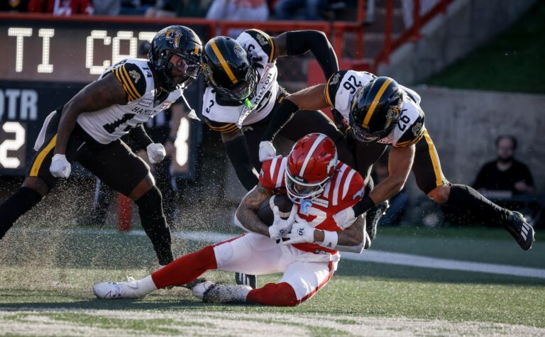 Le pied ferme de Paredes mène les Stampeders à une victoire de 32-24 contre les Tiger-Cats