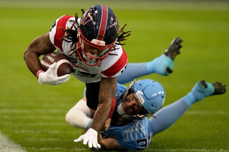 Les Alouettes demeurent invaincus grâce à une victoire à l'extérieur de 30-20 contre les Argonauts