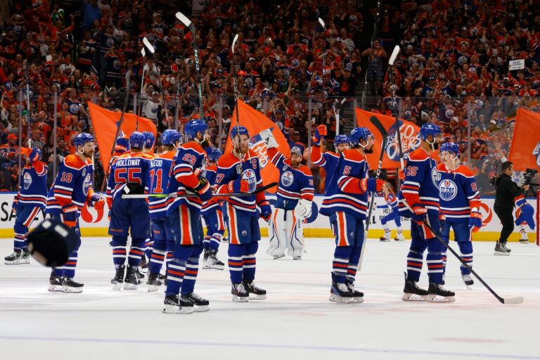 Les Oilers d'Edmonton battent les Panthers de la Floride 5-1, forçant ainsi le septième match de la finale de la Coupe Stanley