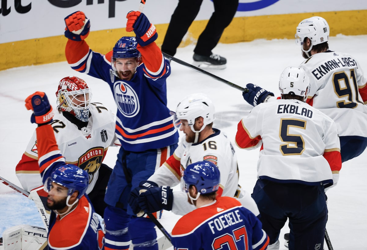 Les Oilers maintiennent leurs rêves de Coupe Stanley en vie avec une victoire de 8-1 contre les Panthers