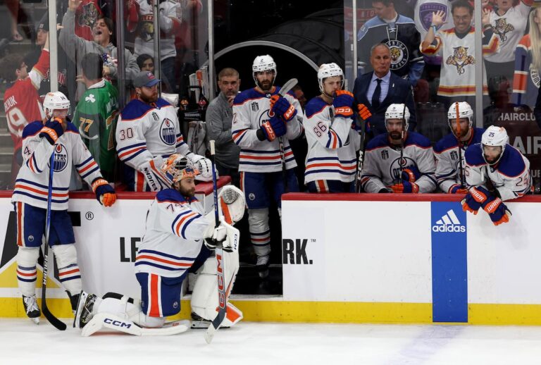 Les Oilers veulent désespérément maintenir la saison en vie alors que les Panthers sont sur le point de remporter la Coupe Stanley