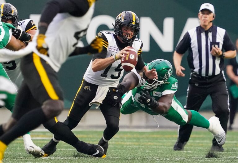 Les Roughriders invaincus se jettent sur les Tiger-Cats sans victoire 36-20