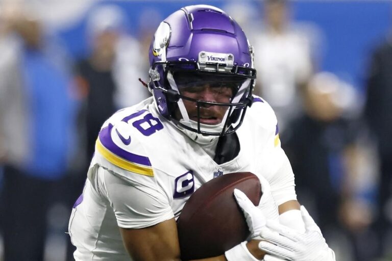Les Vikings et le receveur Justin Jefferson acceptent une prolongation de contrat de quatre ans