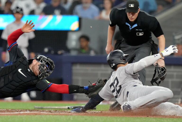 Les Yankees se ressaisissent en sixième manche et écrasent les Blue Jays 16-5