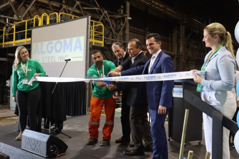 Les améliorations à l'usine de tôles d'Algoma Steel sont enfin terminées