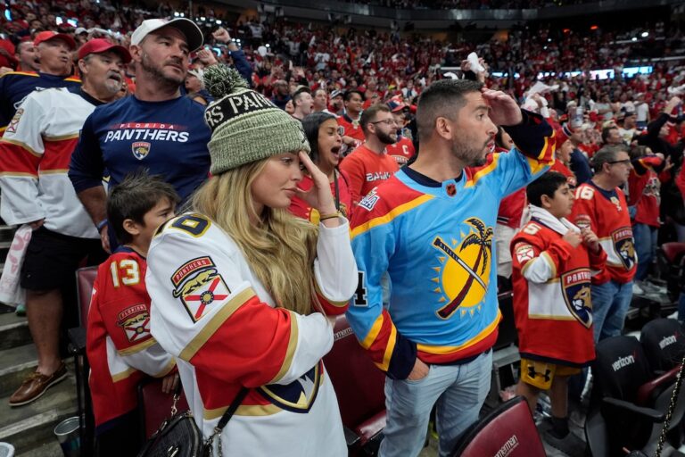 Les fans des Panthers relancent le mouvement américain, malgré la riposte des Oilers à la Coupe Stanley