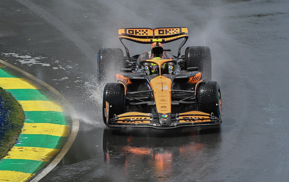 Lors de la journée d'essais du Grand Prix du Canada, Lando Norris de McLaren réalise le meilleur temps