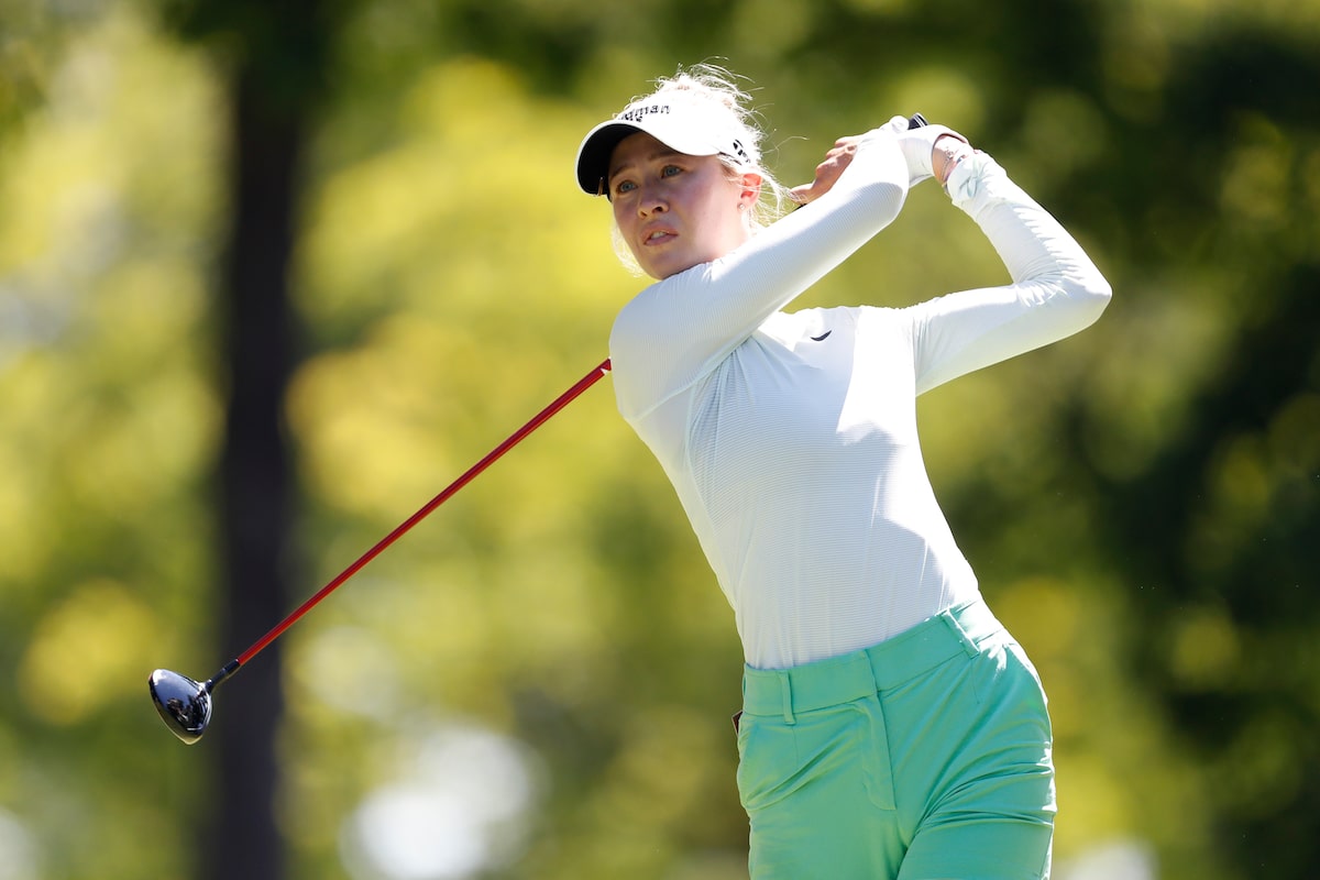 Nelly Korda rate la deuxième coupe consécutive du LPGA Tour après avoir remporté six des sept événements