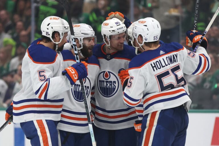 Nugent-Hopkins mène les Oilers devant les Stars et prend les devants 3-2 en finale de la Conférence Ouest