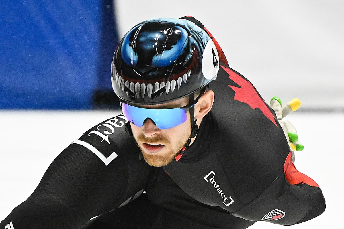 Pascal Dion, double médaillé olympique, prend sa retraite de l'équipe canadienne de patinage de vitesse sur courte piste
