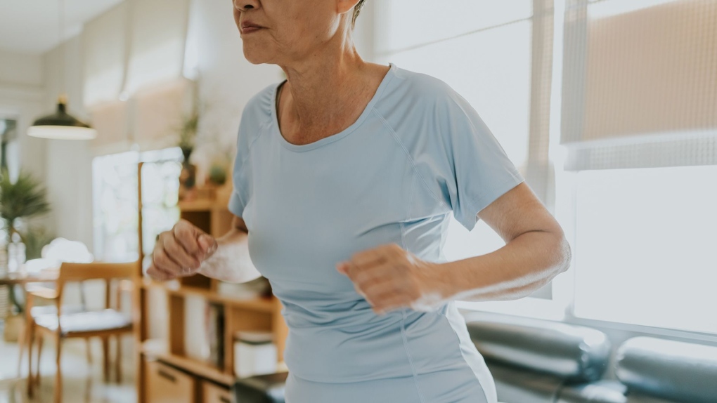 More activity and less sitting while watching TV may give you a better chance at healthy aging, a new study showed. (CNN Newsource)