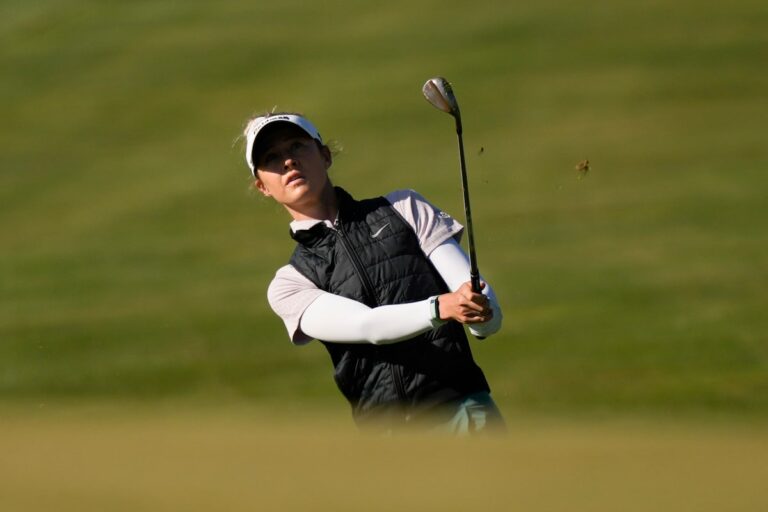 Saso survit aux débuts brutaux de l'US Women's Open qui a propulsé Korda à 80 ans