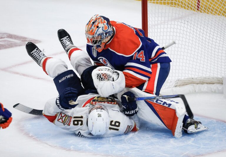Skinner réalise des arrêts opportuns pour aider les Oilers à revenir en finale de la Coupe Stanley