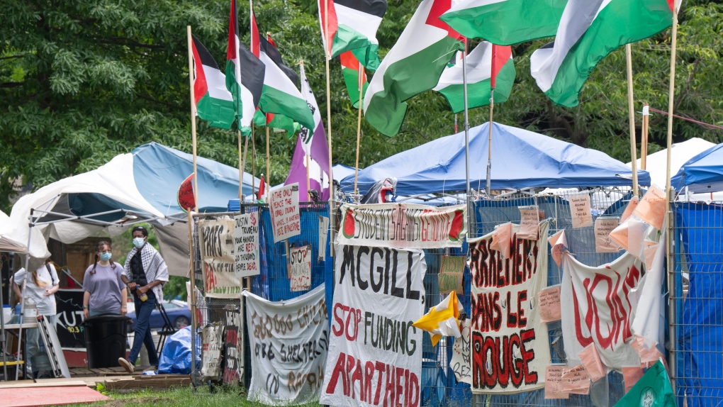 Un « programme d'été révolutionnaire pour la jeunesse » démarre au campement pro-palestinien de McGill