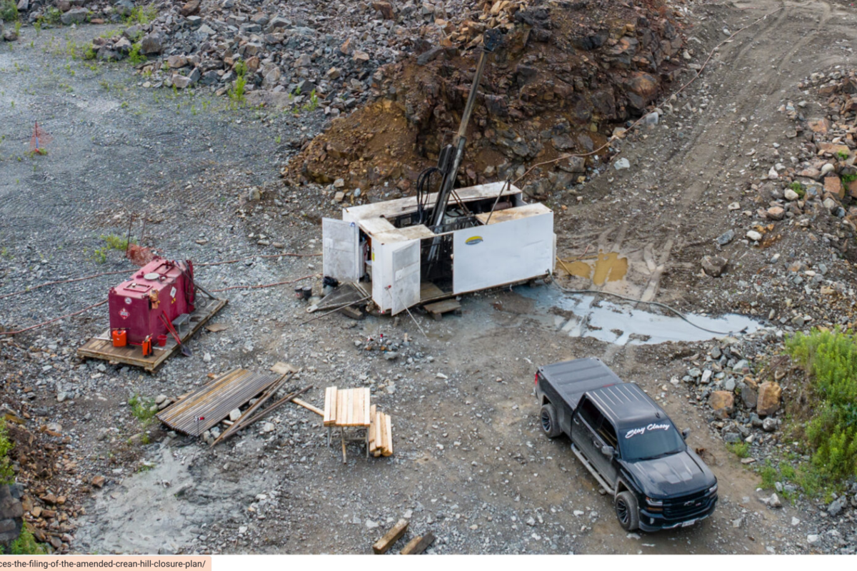 Une société minière émergente de nickel-cuivre de Sudbury conclut un accord d'usinage avec Glencore