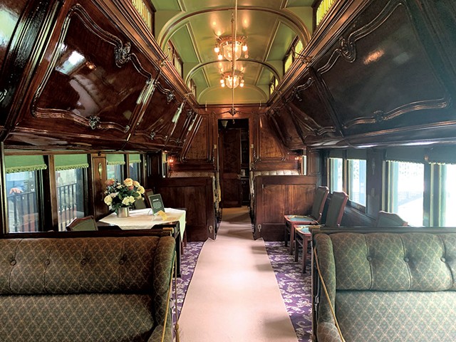 Voiture Pullman à Hildene - HANNAH FEUER