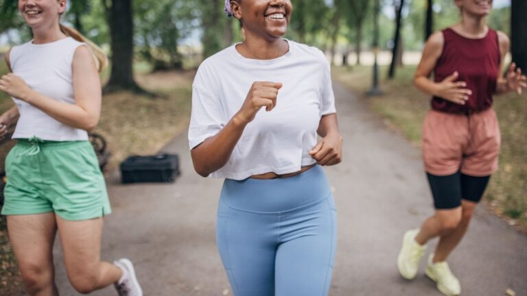 Exercise such as running with a group helps you to be more social and to build relationships with others. (South_agency/E+/Getty Images via CNN Newsource)