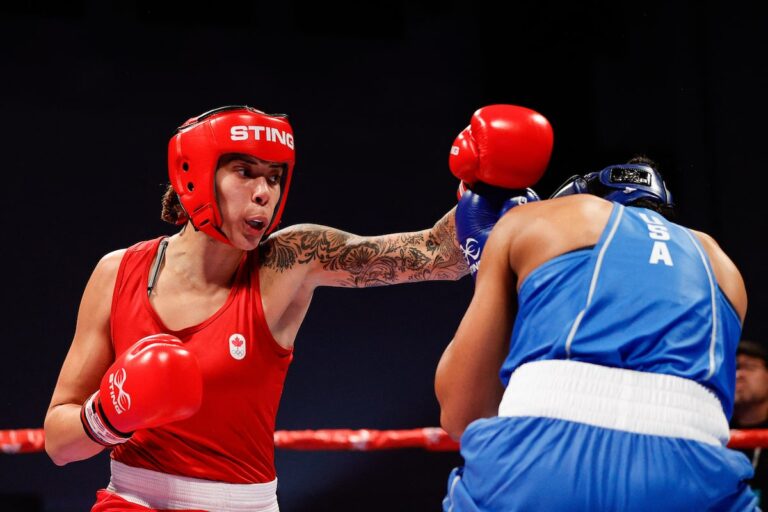 Aux JO de Paris, la boxeuse canadienne Tammara Thibeault a un objectif : l'or