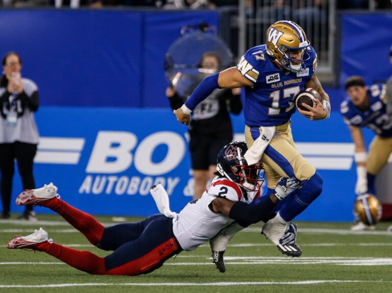 Collaros sur la touche alors que les Bombardiers sans victoire se préparent à accueillir les Redblacks