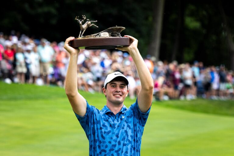 Davis Thompson remporte le John Deere Classic avec le score le plus bas de l'histoire du tournoi