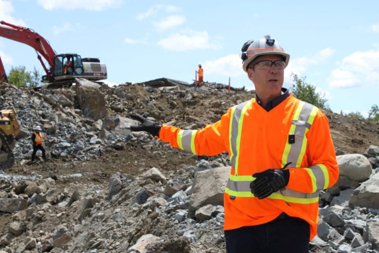 Début de la construction de la nouvelle mine de Sudbury
