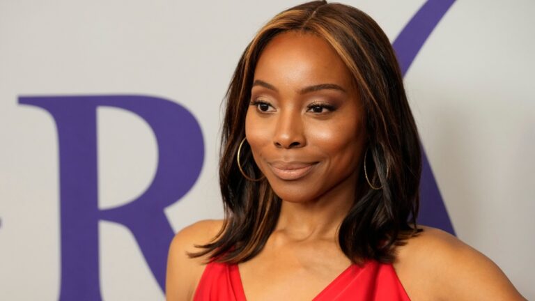 Erica Ash pictured at the 48th Annual Gracie Awards in Beverly Hills, Calif., on May 23, 2023. (AP Photo/Chris Pizzello, File)