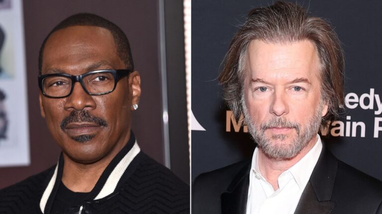 After mentioning how it “was a whole different world” when he was coming up in the 1980s, Murphy brought up an instance “when David Spade said that s-–t about my career on ‘SNL.’” (Getty Images via CNN Newsource)