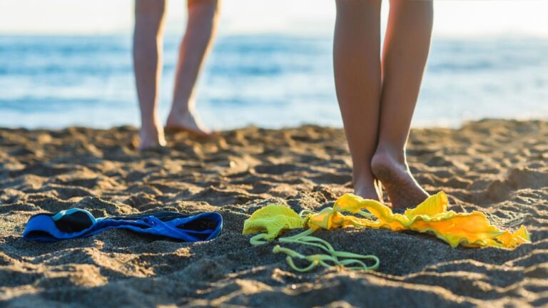 Most of us have felt the freedom and delight that comes with stripping down to a swimsuit on a sunny day and wading into a cool sea, the horizon twinkling in the distance. (CNN Newsource)