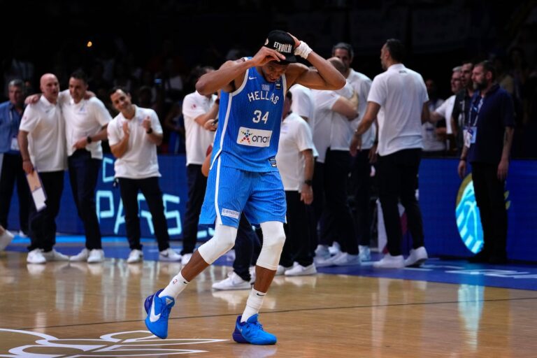 Giannis Antetokounmpo et la Grèce se rendent aux Jeux olympiques, le Brésil, l'Espagne et Porto Rico les rejoindront sur le terrain des Jeux de Paris