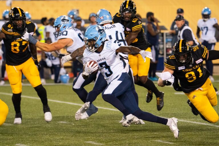 Janarion Grant, joueur de retour des Argonauts, vise un record de la LCF contre son ancienne équipe