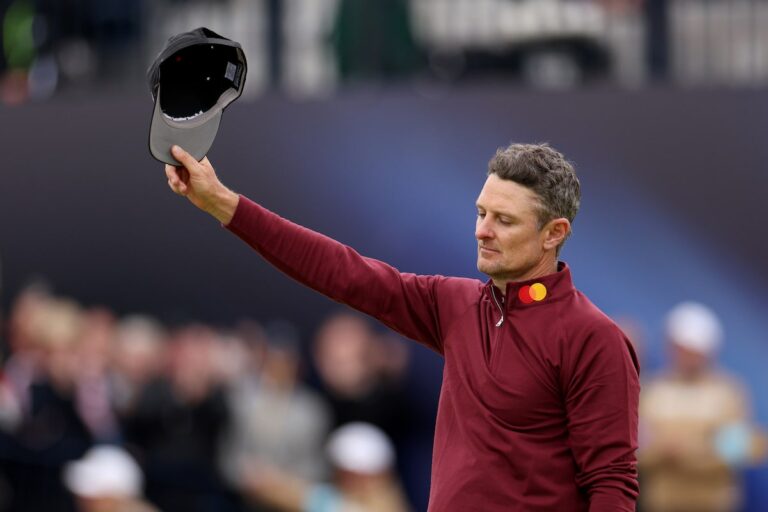 Justin Rose « retient ses larmes » après la victoire de Xander Schauffele au British Open