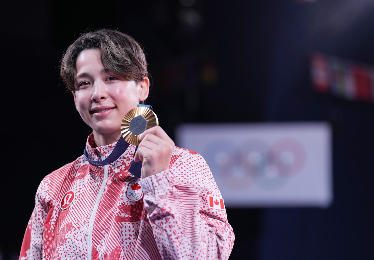 La Canadienne d'origine japonaise Christa Deguchi remporte la première médaille d'or du Canada en judo